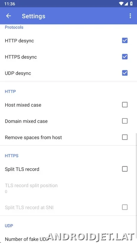 ByeByeDPI скриншот 5